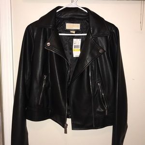 Michael Kors Black leather jacket